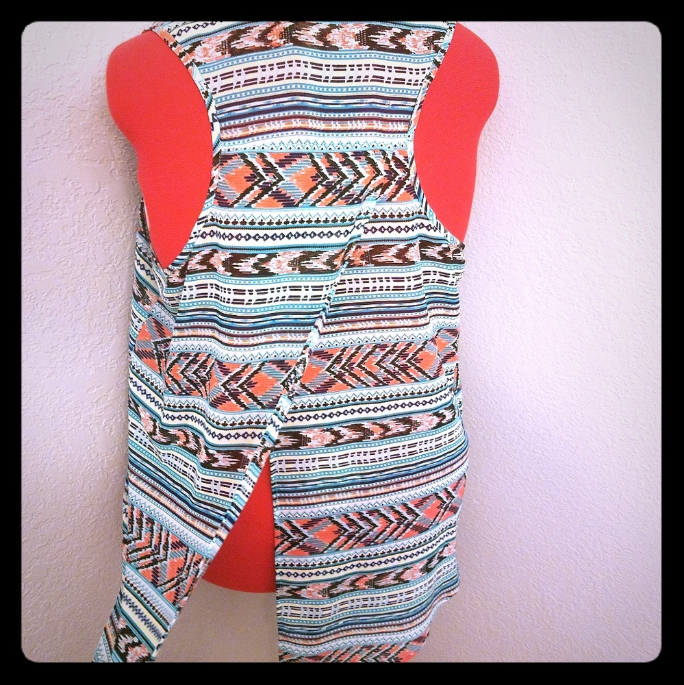 Women's Mileage High-Low Split Back Tank - 3x